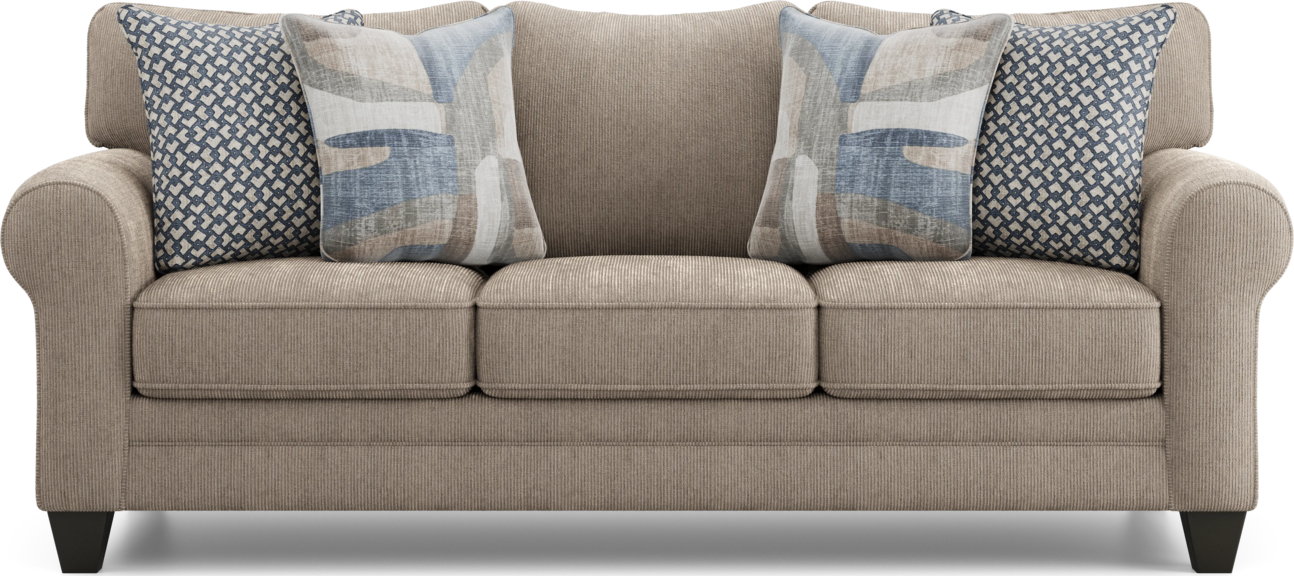 Remington Heights Cocoa Sofa - Thumbnail - Image 1