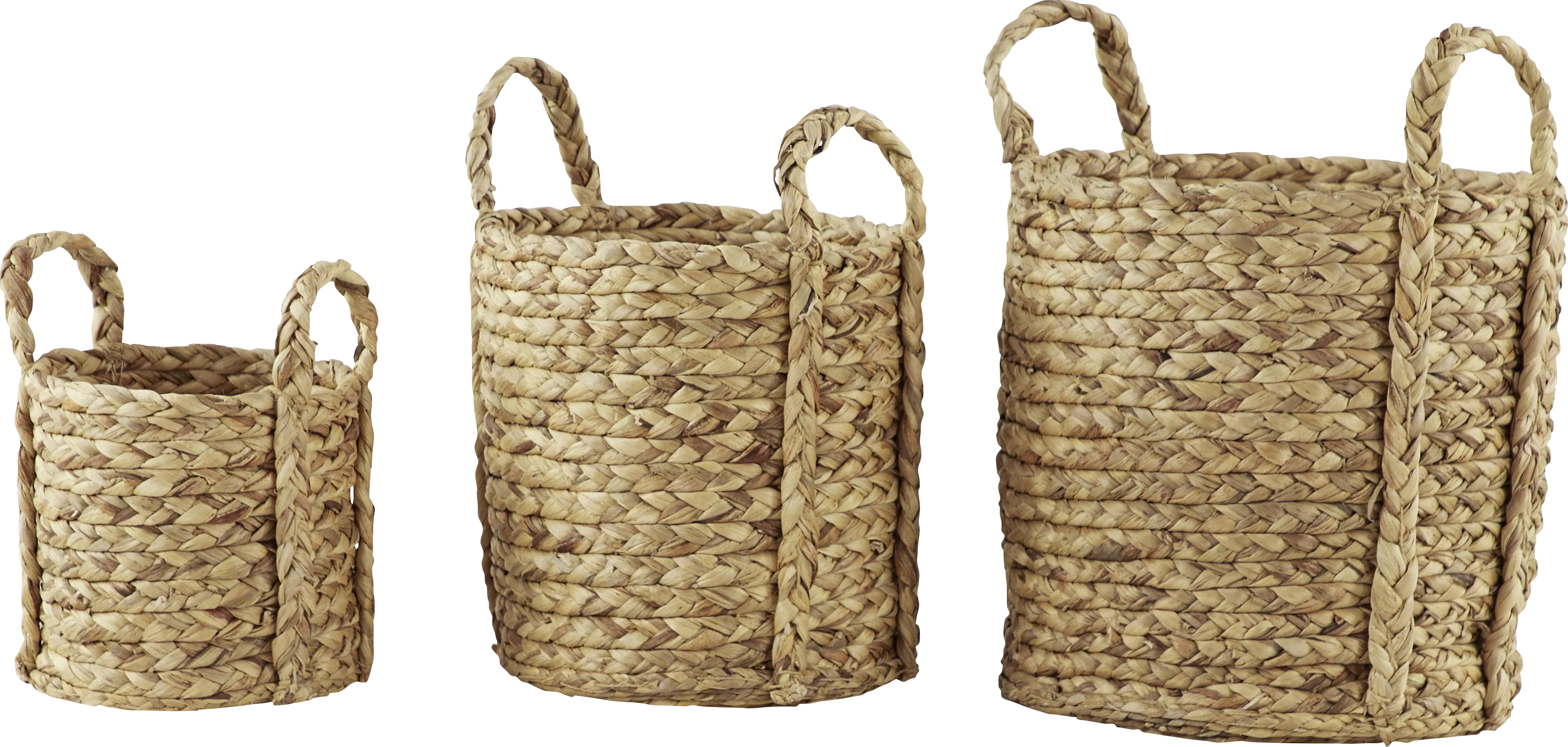 Zesti Brown Basket, Set of 3 - Thumbnail - Image 1