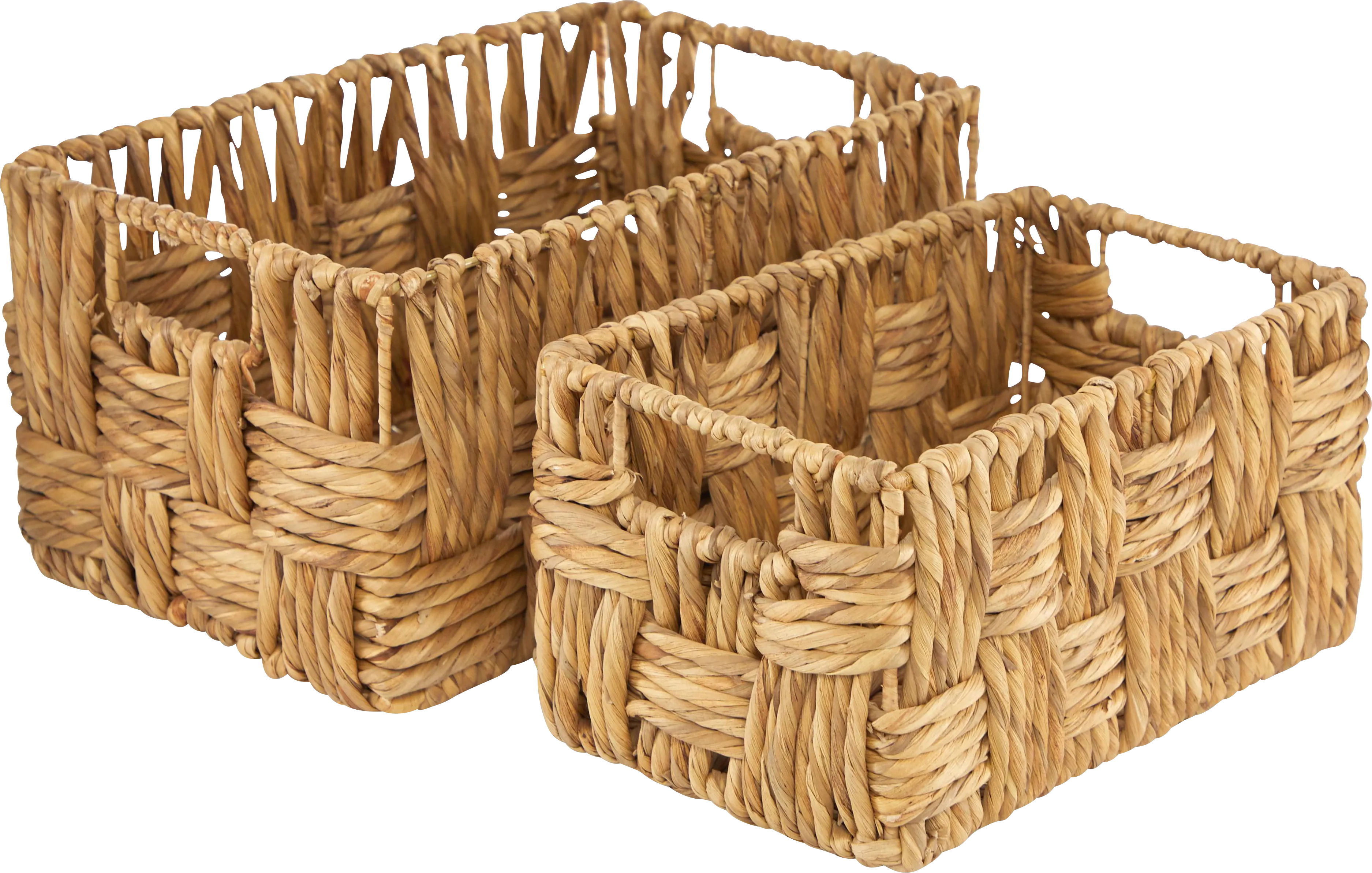 Mynoc Brown Basket, Set of 2 - Thumbnail - Image 1