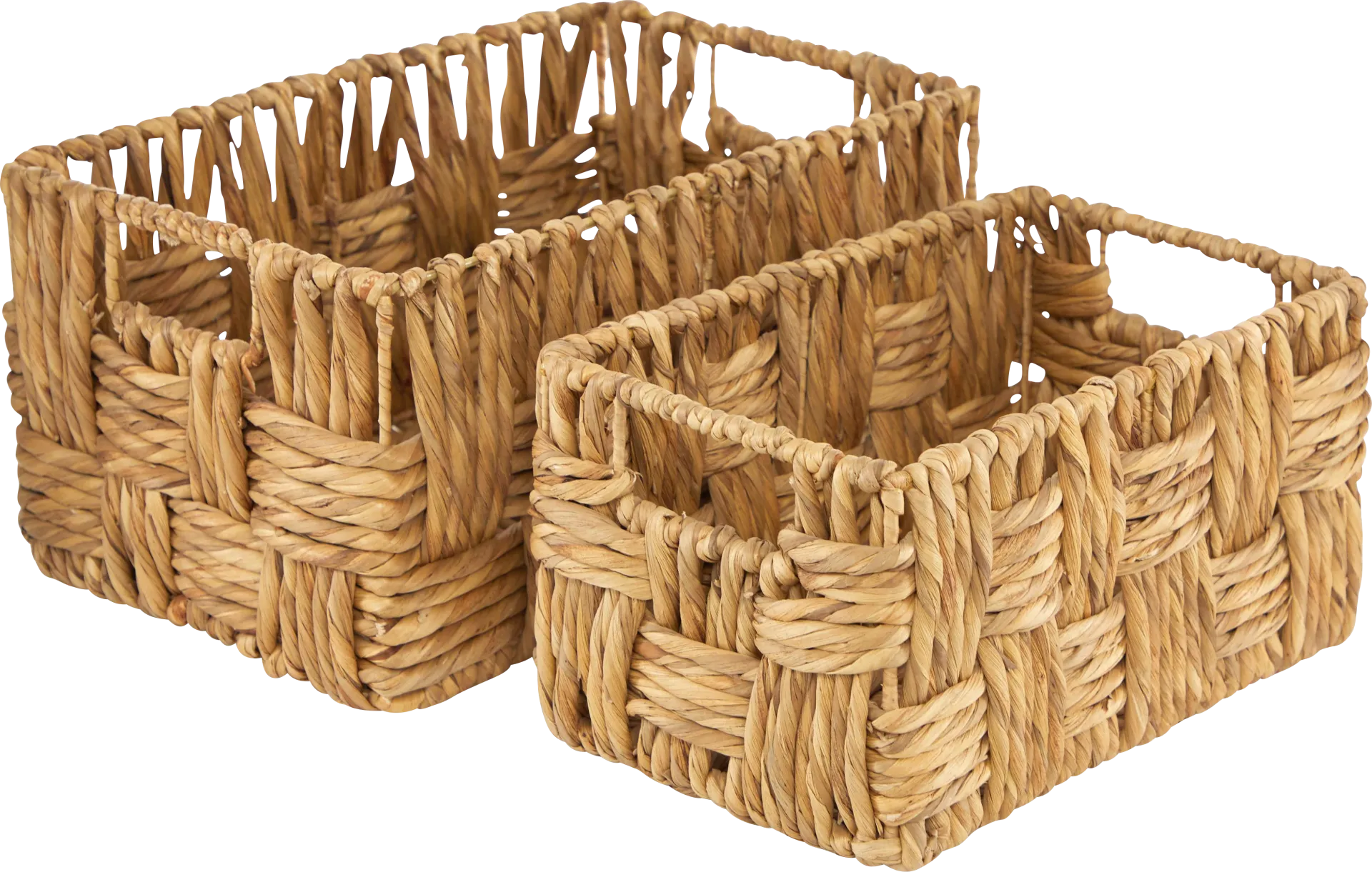 Mynoc Brown Basket, Set of 2 - Image 1