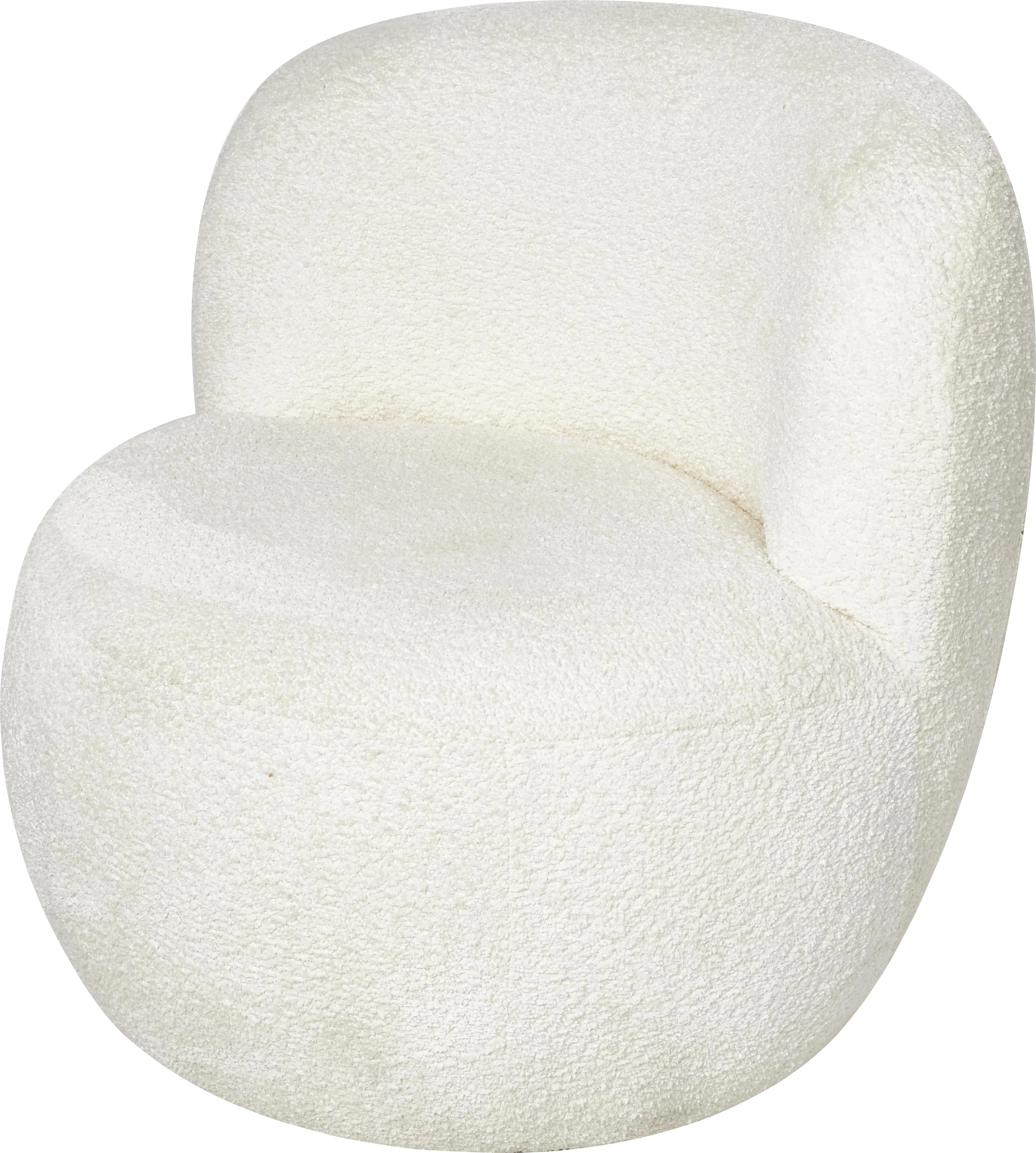 Korei White Accent Chair - Thumbnail - Image 1