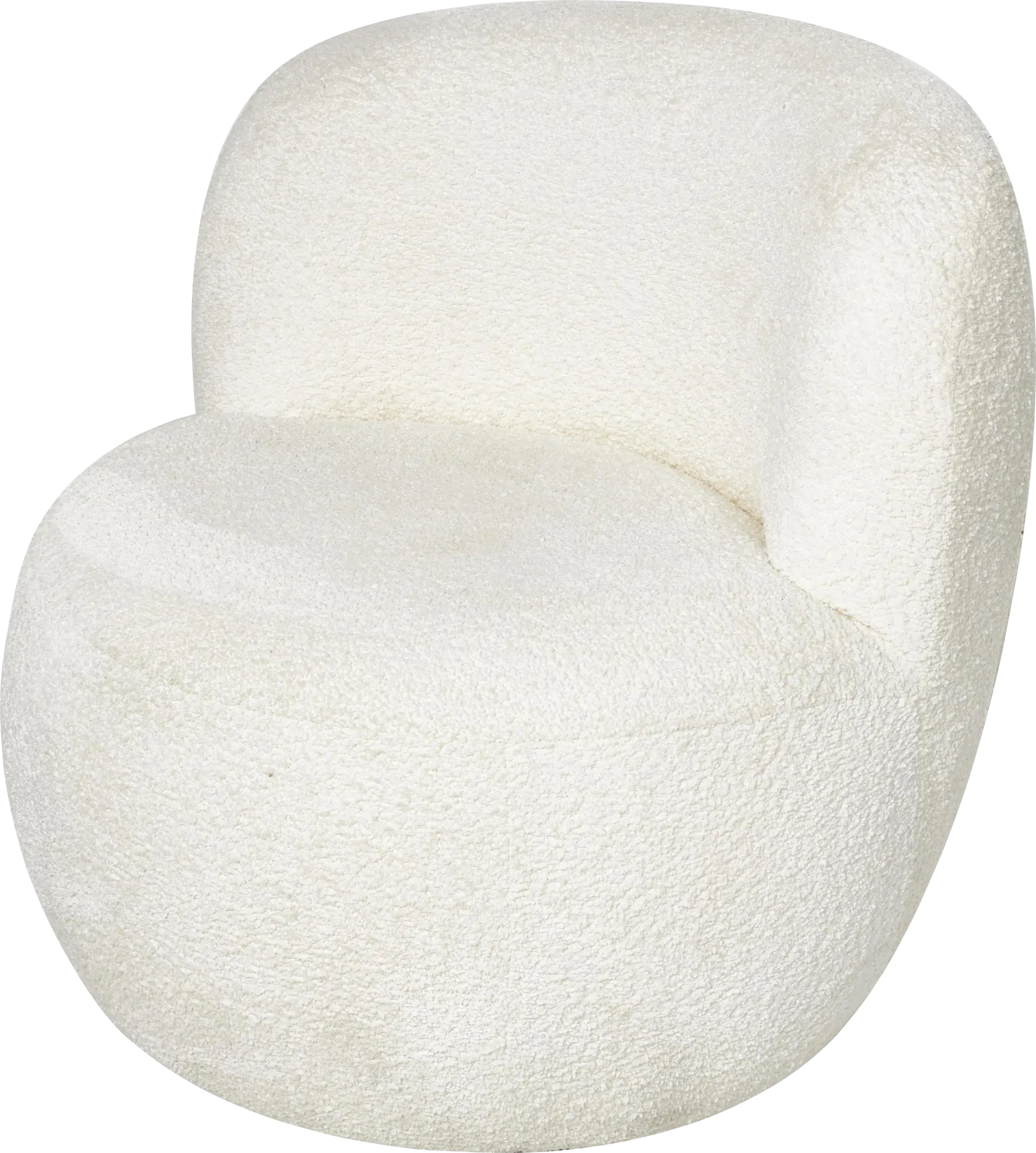Korei White Accent Chair