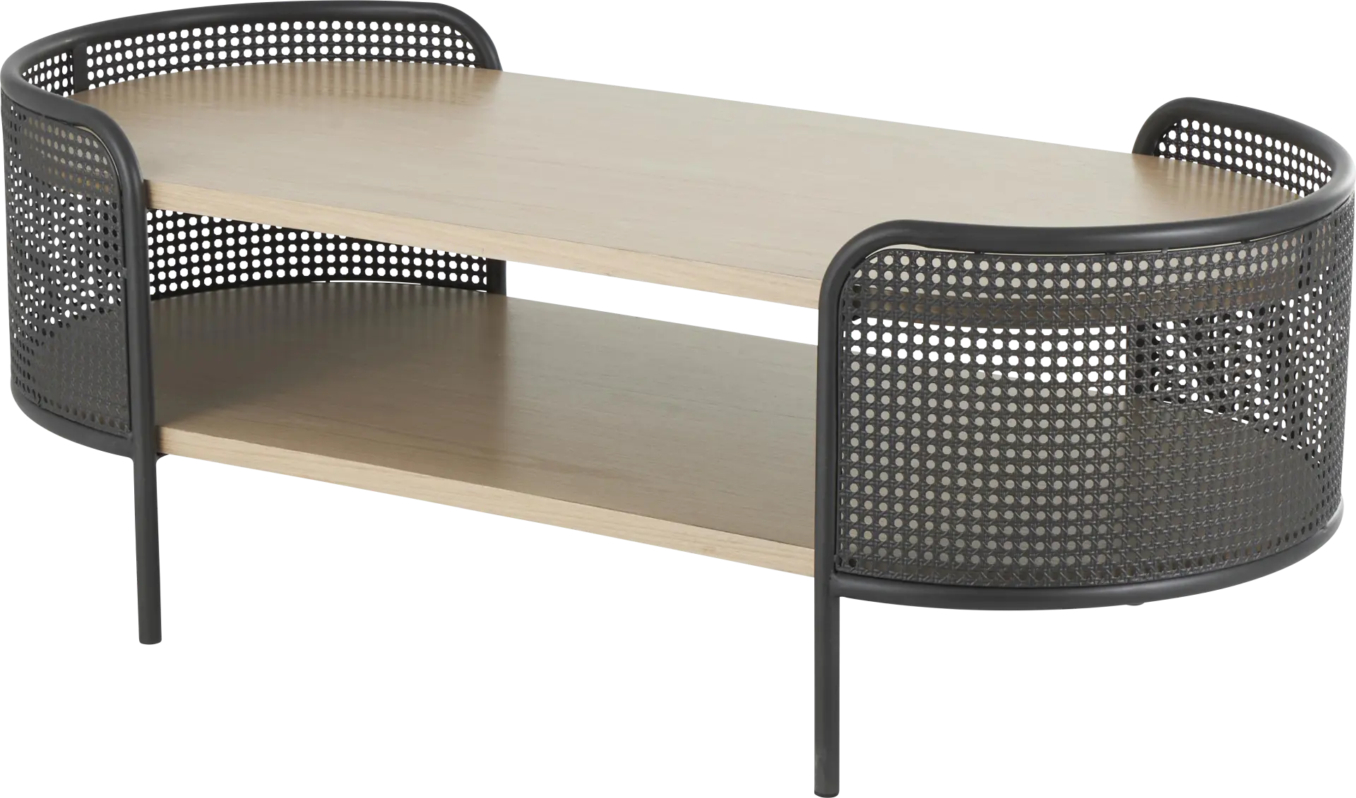 Laozu Brown Cocktail Table