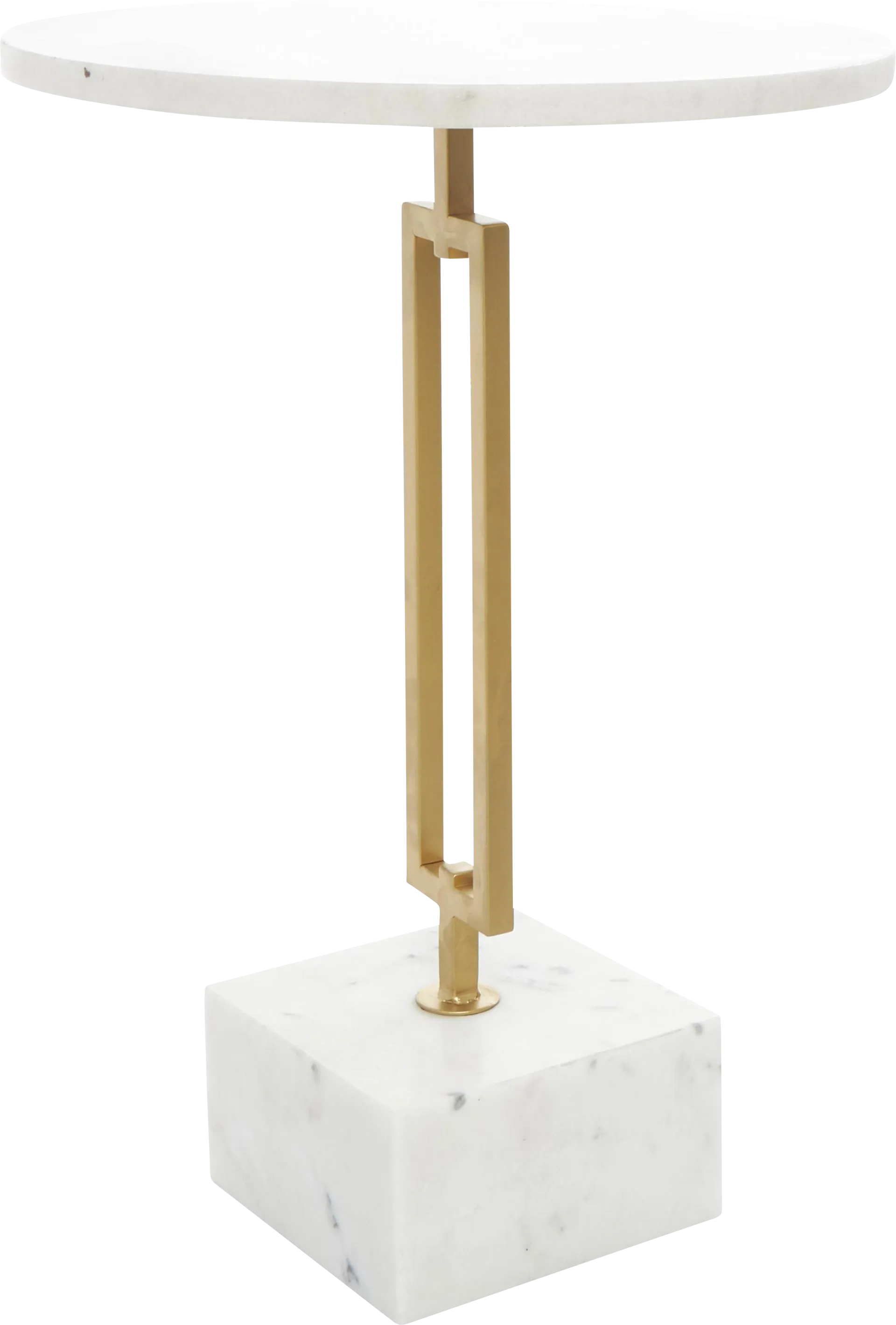 Dawpe White Accent Table - Image 1