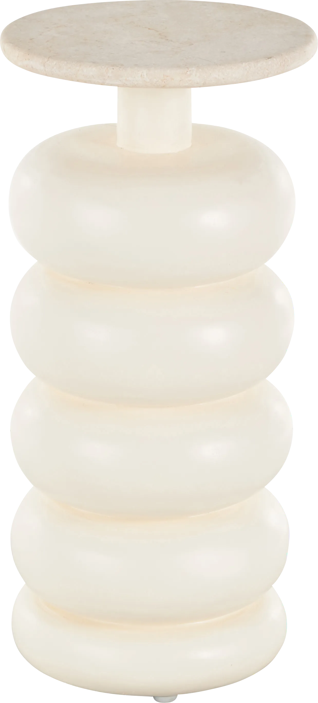 Kalwa Beige Accent Table - Image 1