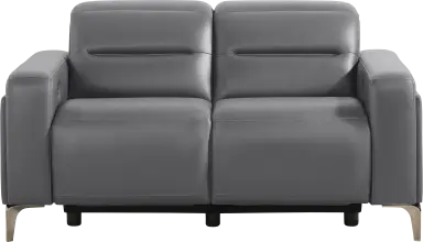 dual power reclining loveseat