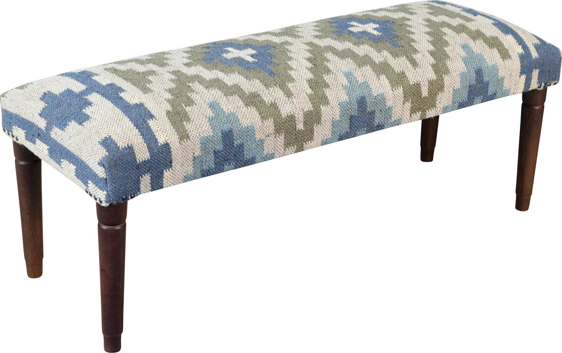 Ansea Blue Bench - Image 1