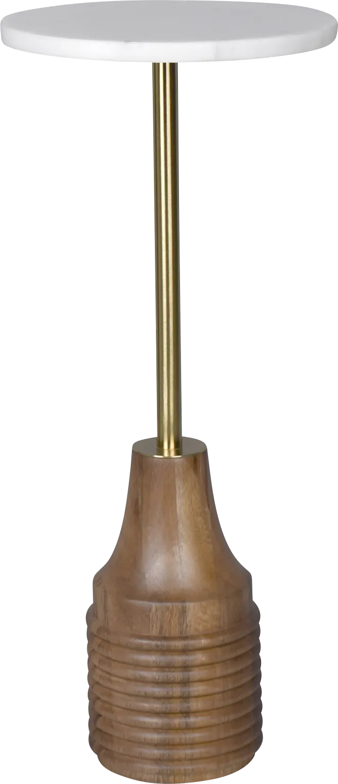 Vendea White Accent Table - Image 1