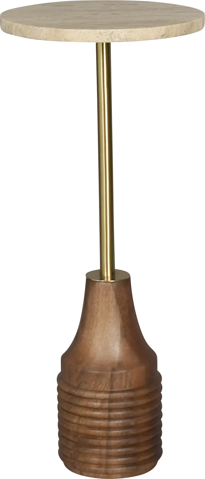 Vendea II Tan Accent Table
