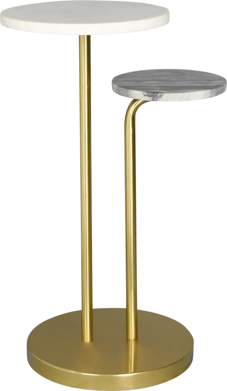 Boaba Gold Accent Table