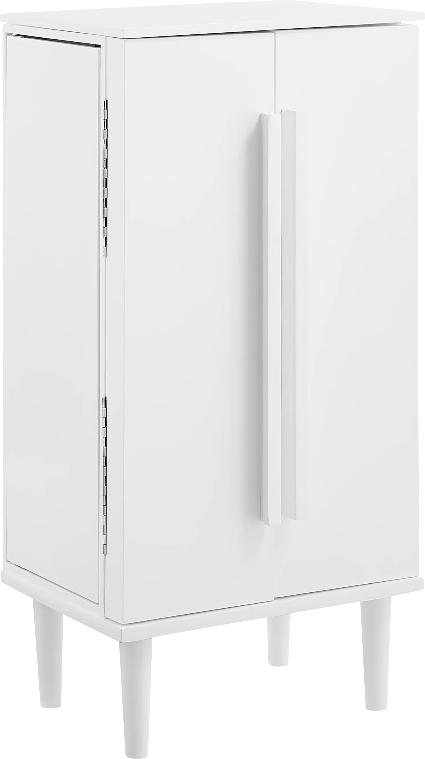 Suari White Jewelry Armoire