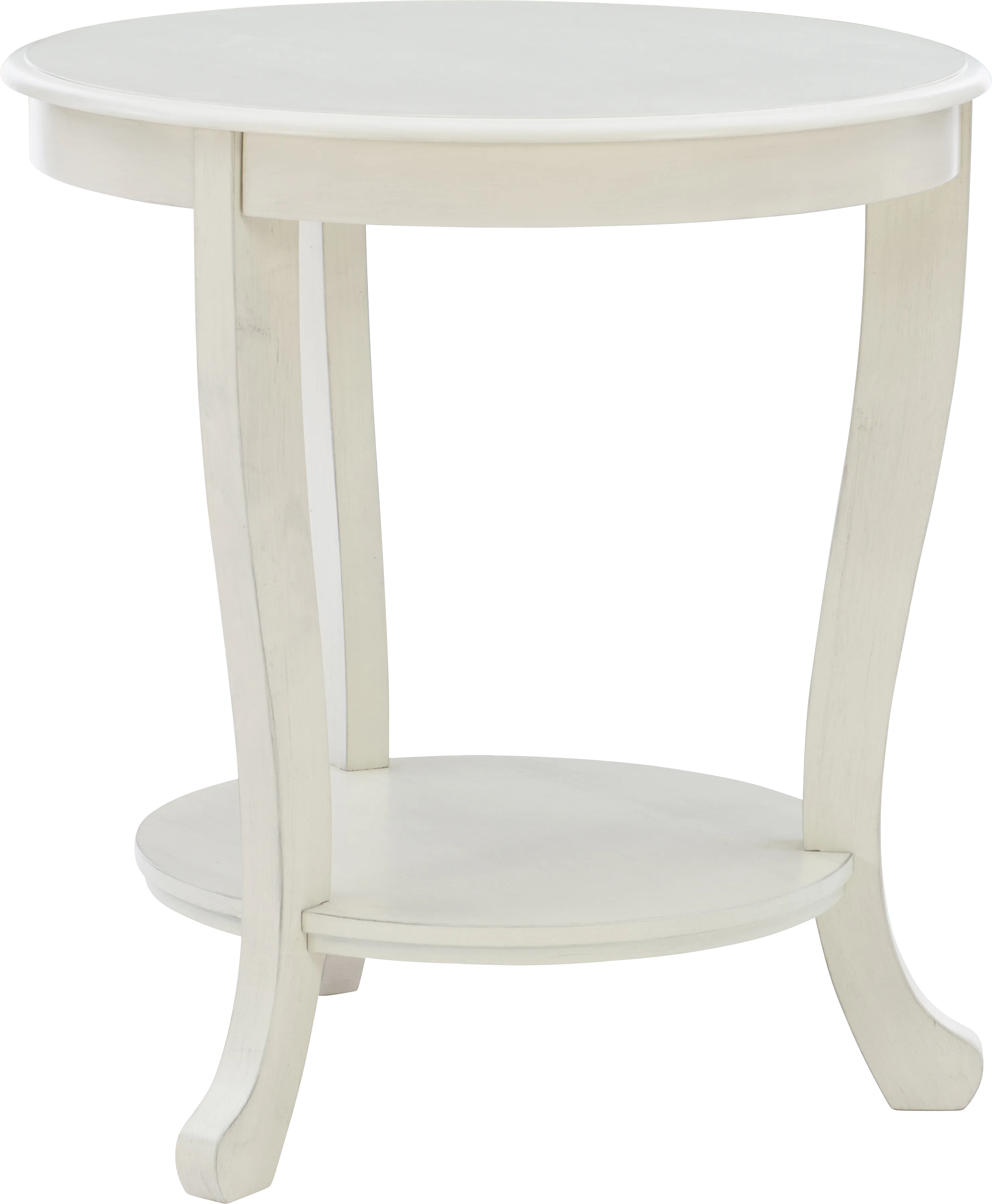 Casilda White End Table - Thumbnail - Image 1
