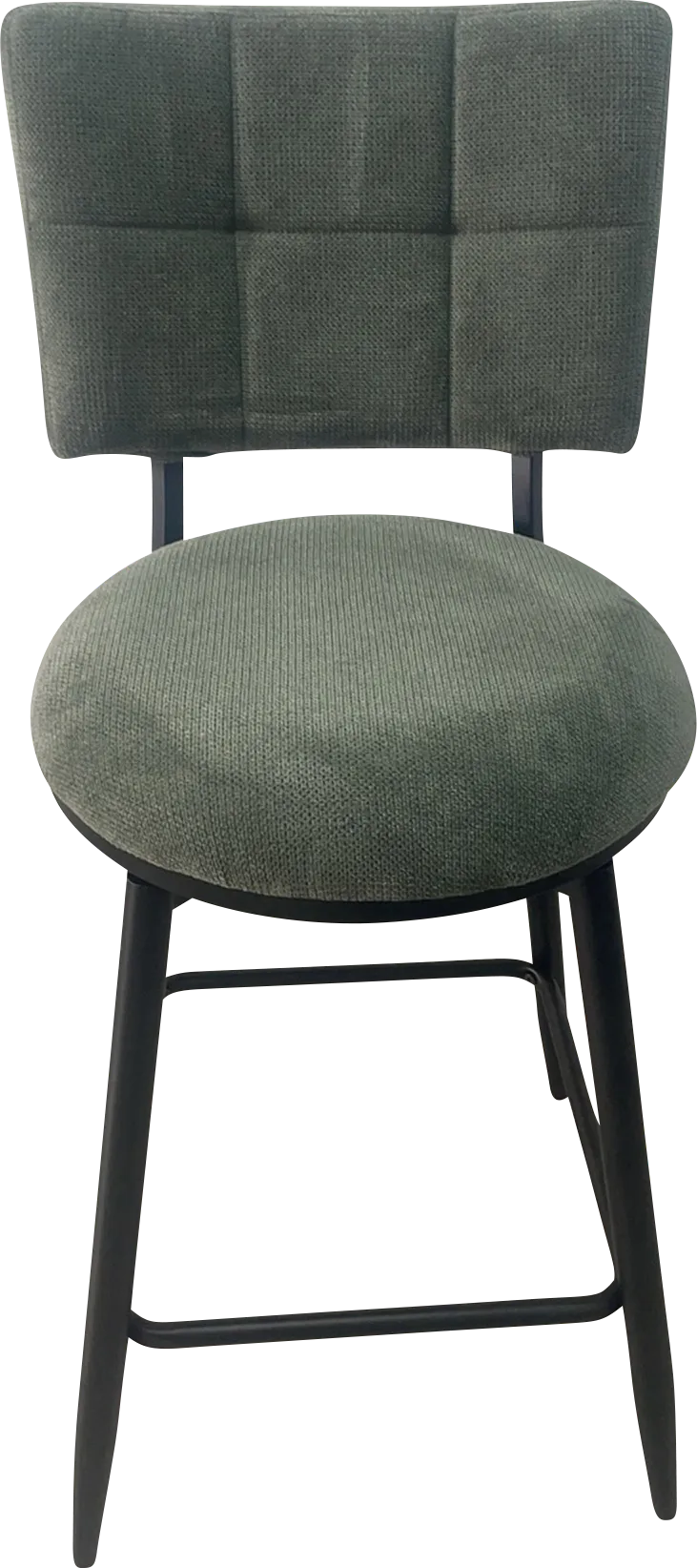 Conon Green Adjustable Swivel Stool - Image 1