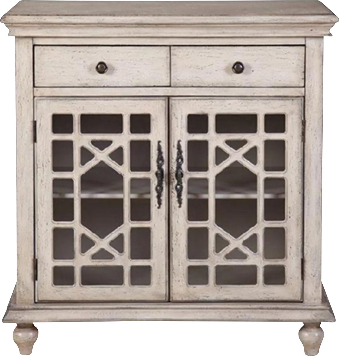 Braidn Cream Accent Cabinet - Thumbnail - Image 1