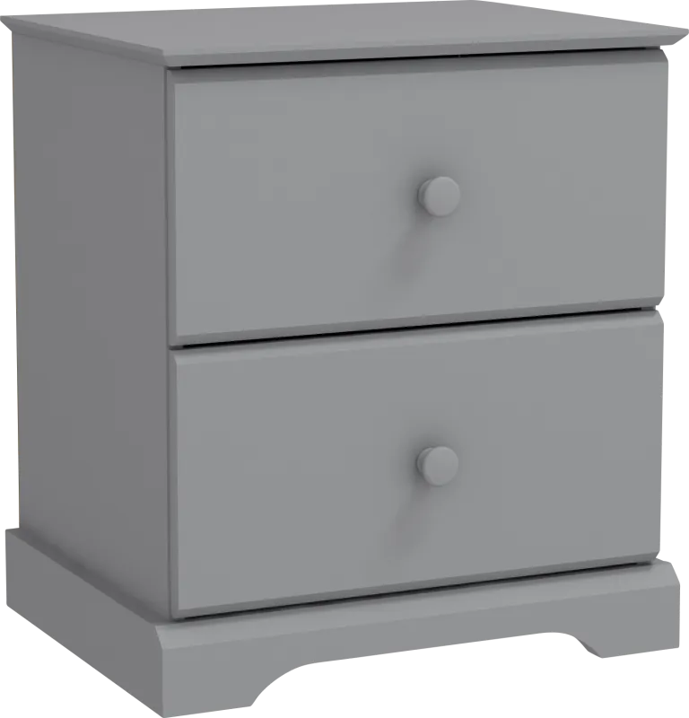 Euphro Gray Nightstand