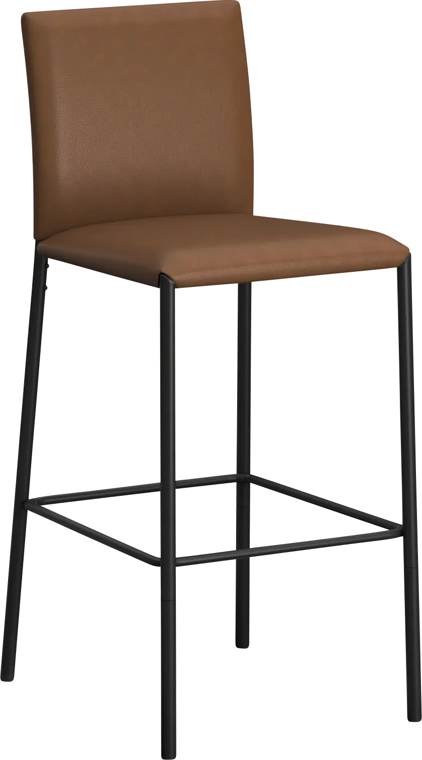 Charis Black Adjustable Stool