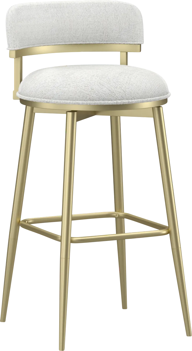 Thyia Beige Adjustable Stool - Thumbnail - Image 1