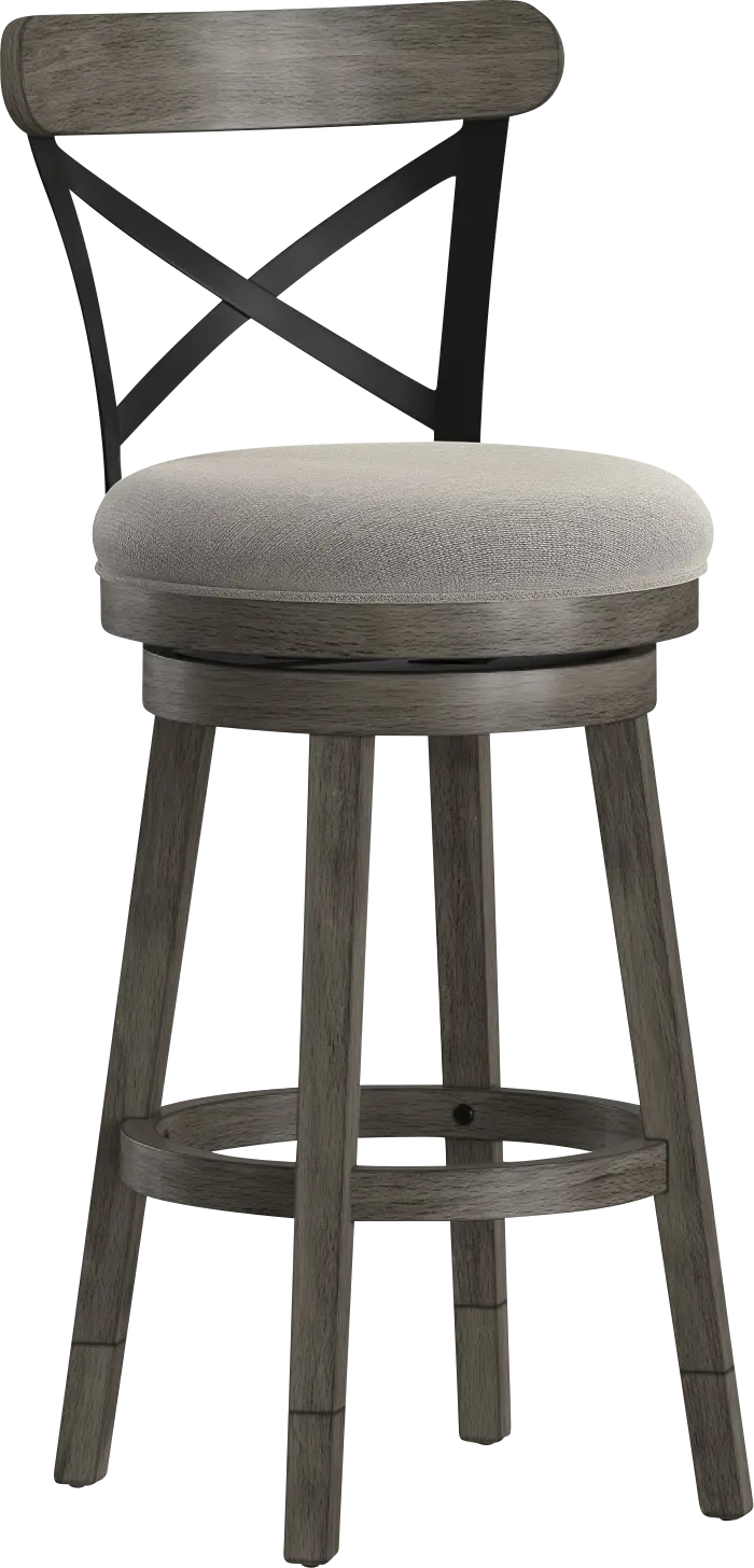 Nitin Gray Adjustable Stool