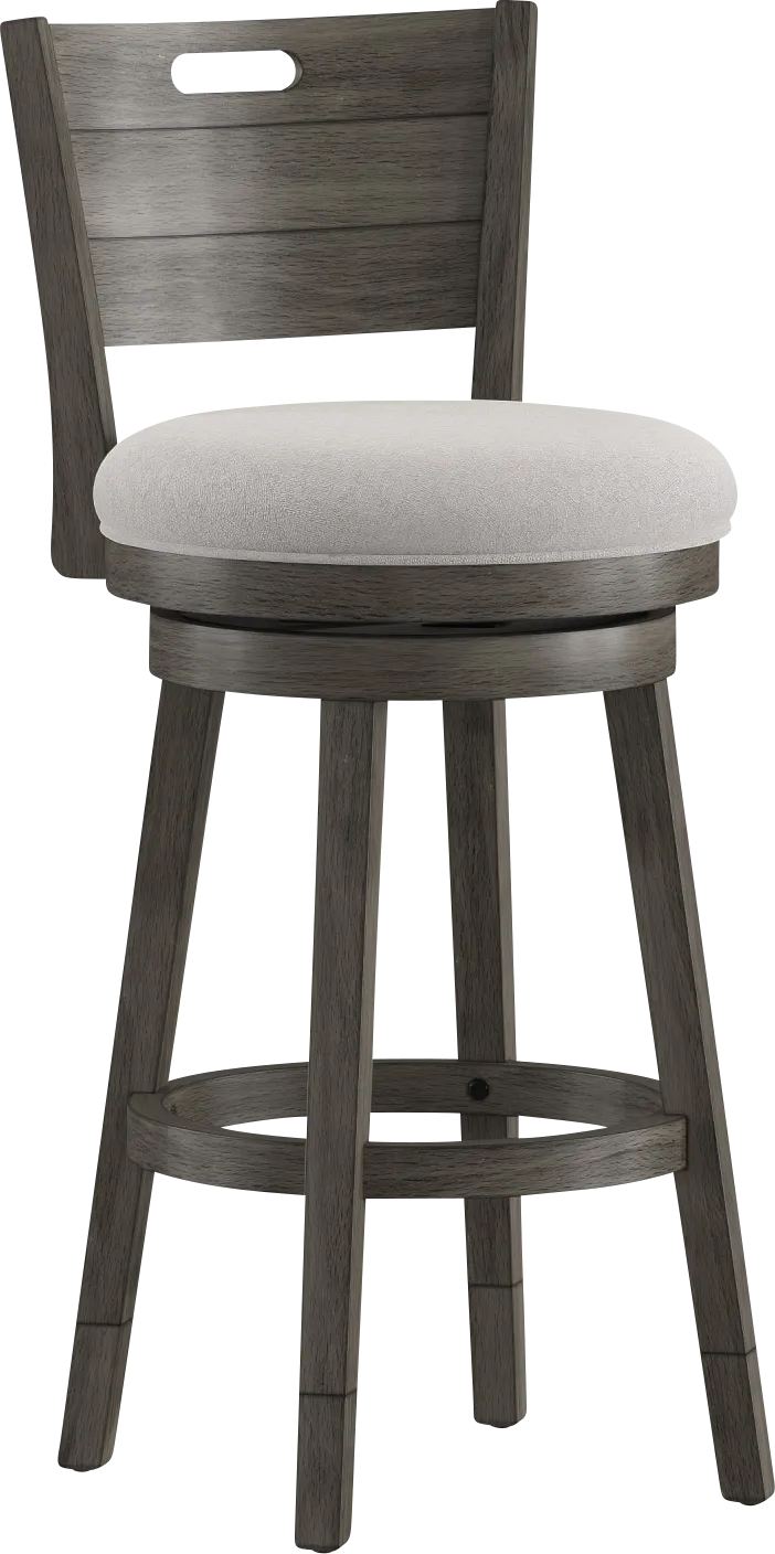 Nysa Dark Gray Adjustble Stool - Image 1