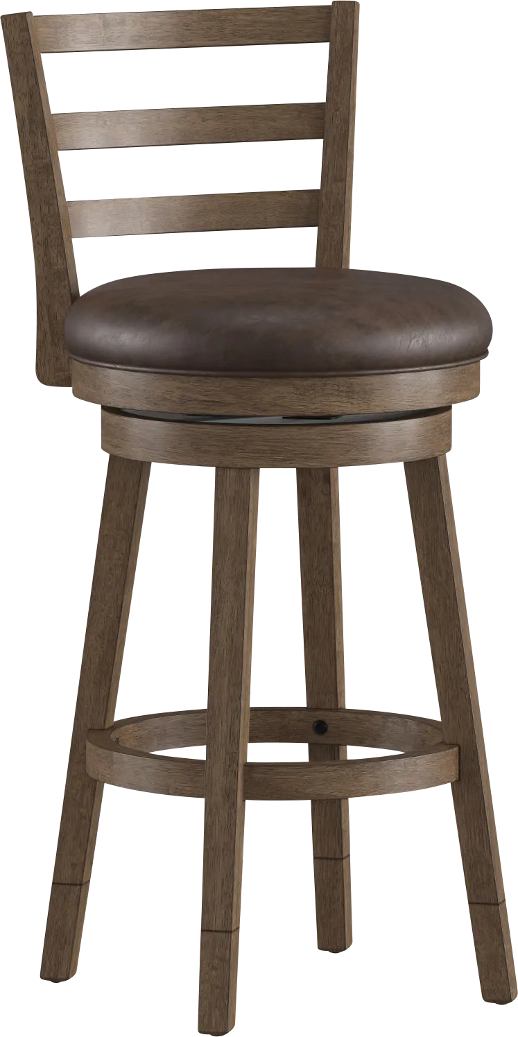 Aschines Brown Barstool - Image 1