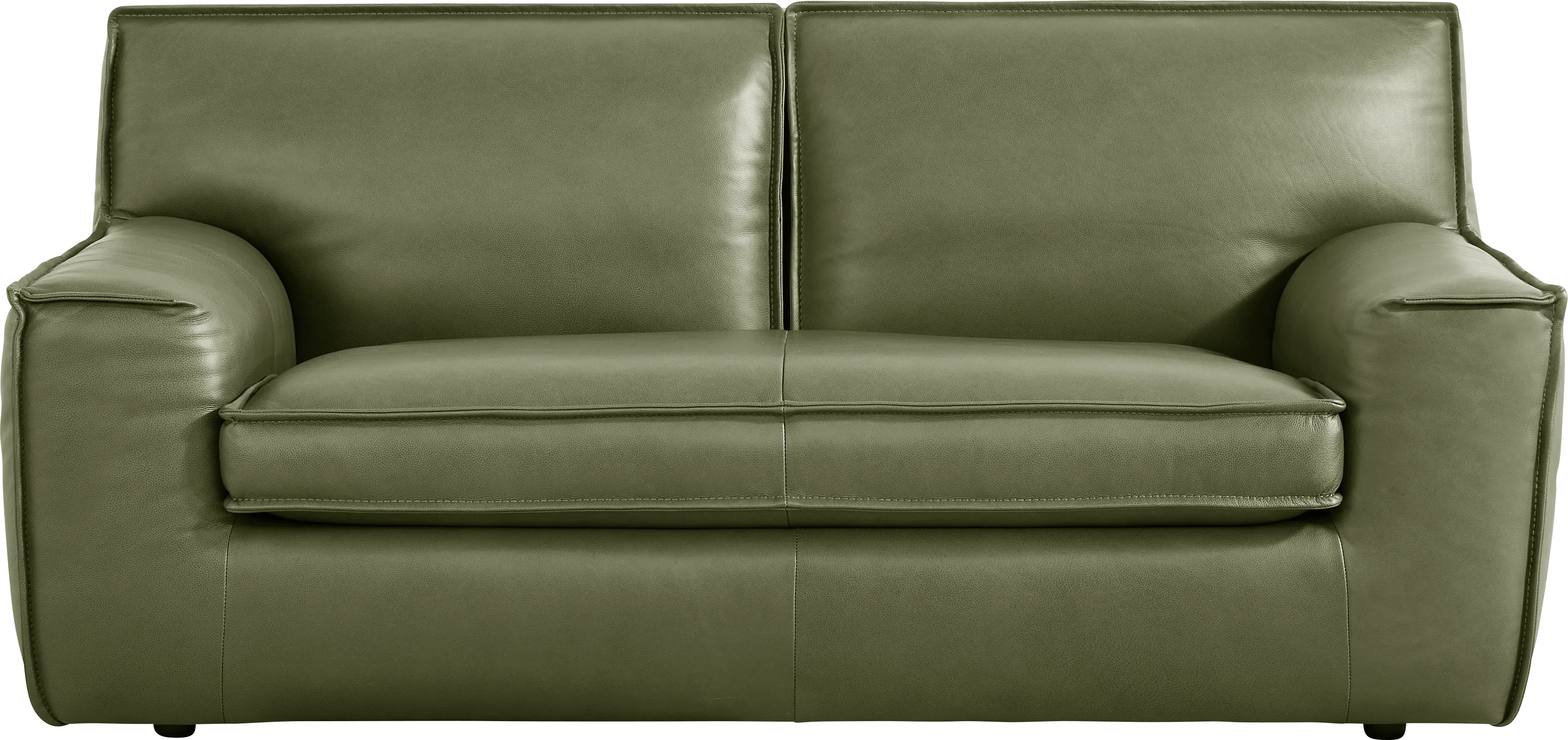 Geraldo Fern Leather 9 Pc Living Room - Thumbnail - Image 6
