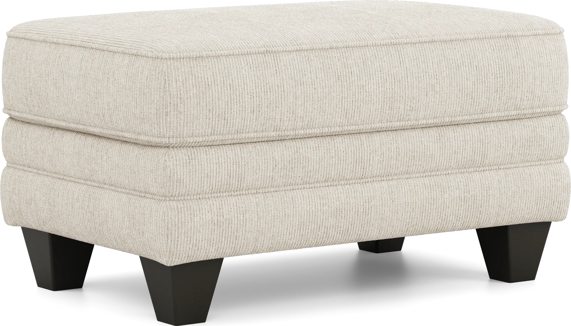 Remington Heights Sand Ottoman - Image 1