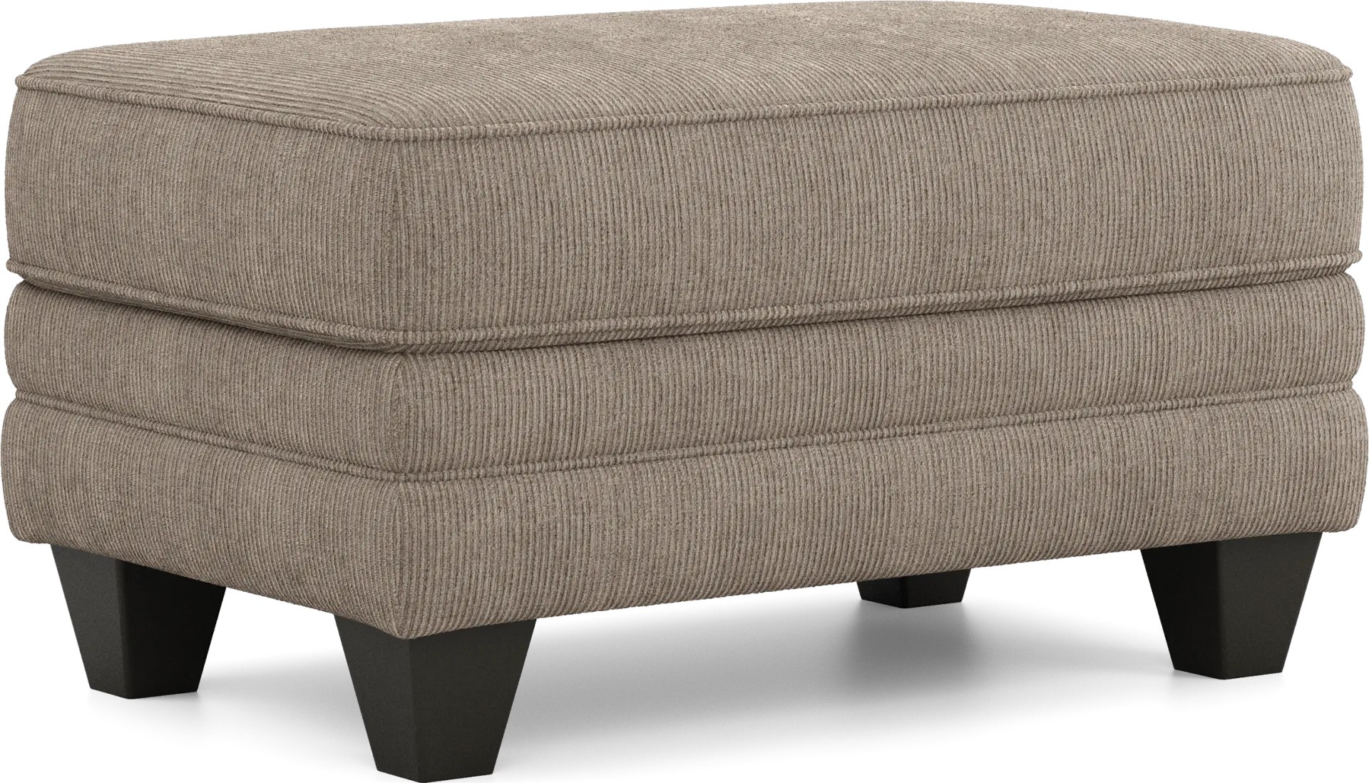 Remington Heights Cocoa Ottoman - Image 1
