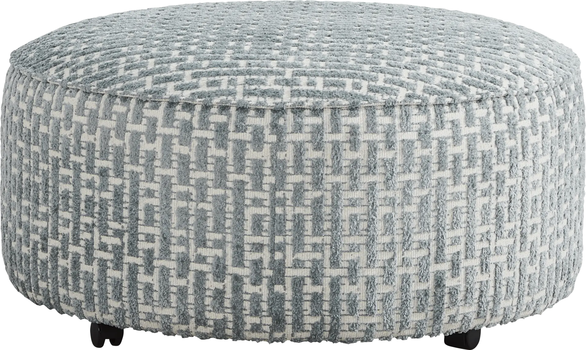 Cypress Street Sky Accent Ottoman