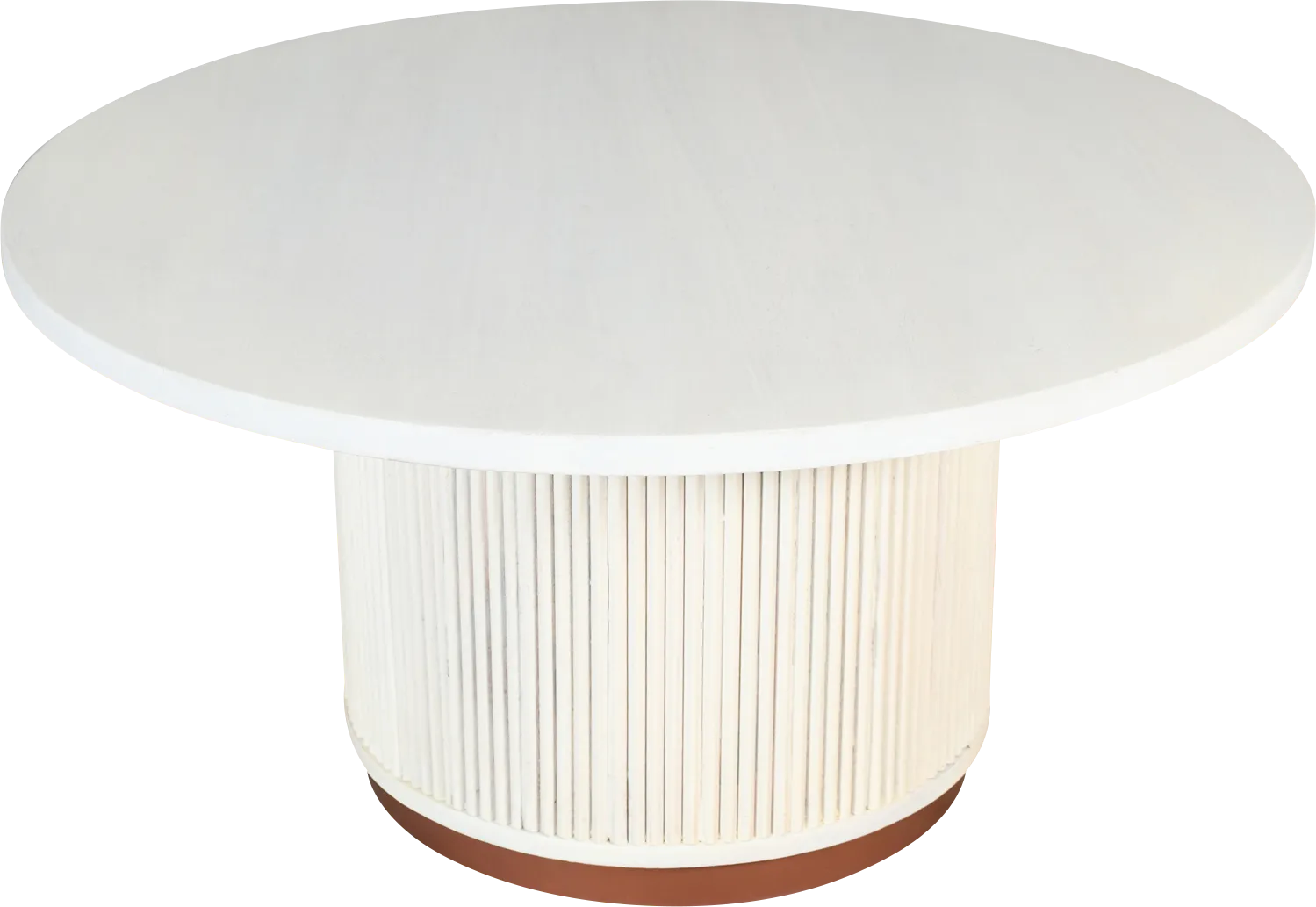 Tunden White Cocktail Table - Thumbnail - Image 1