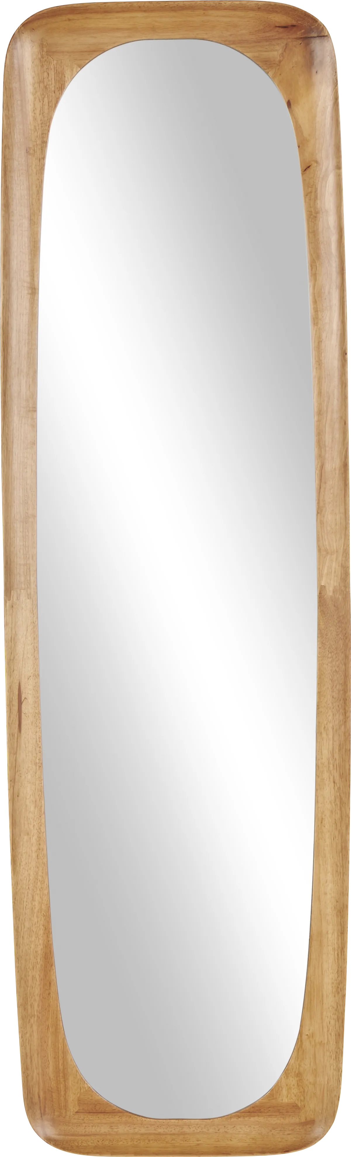 Croware Brown Oval Wall Mirror - Thumbnail - Image 1