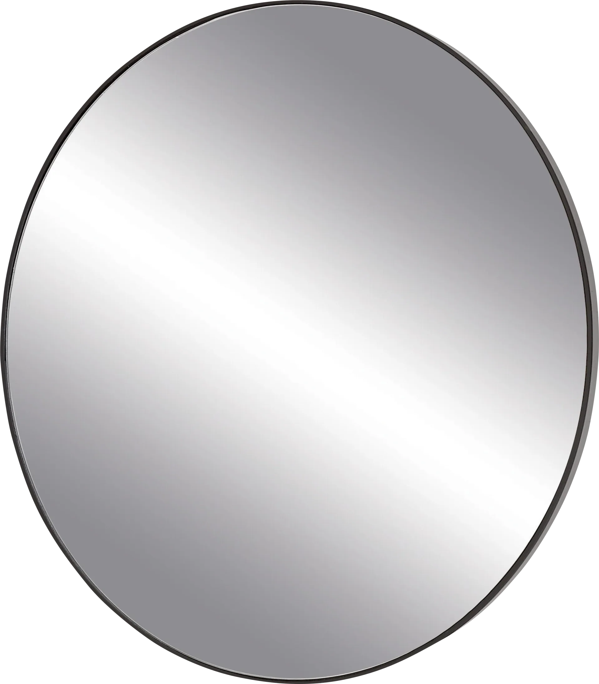 Cavology Black Oval Room Wall Mirror - Image 1
