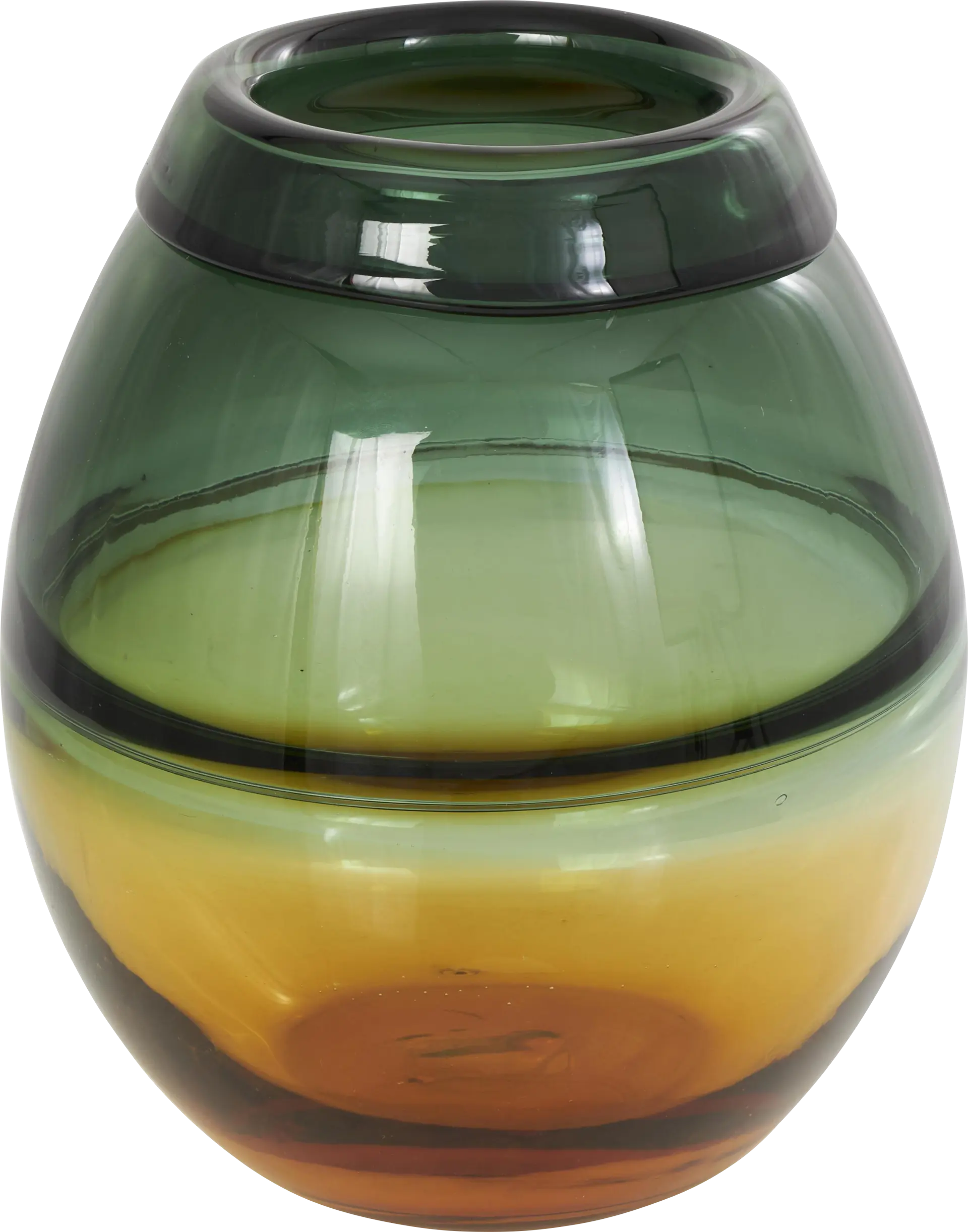 Cannonware Green Vase