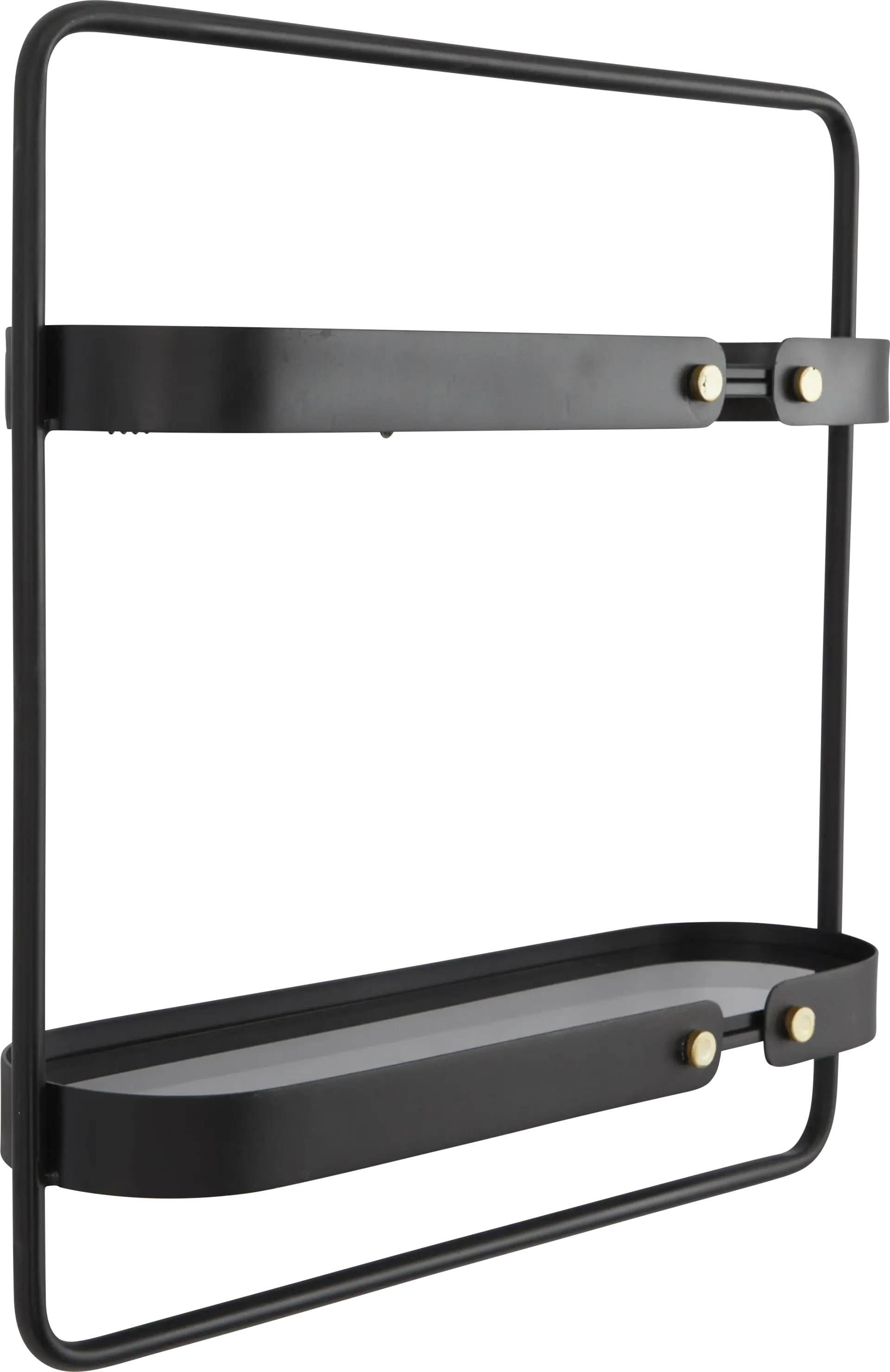 Hogbit Black Room Wall Shelf