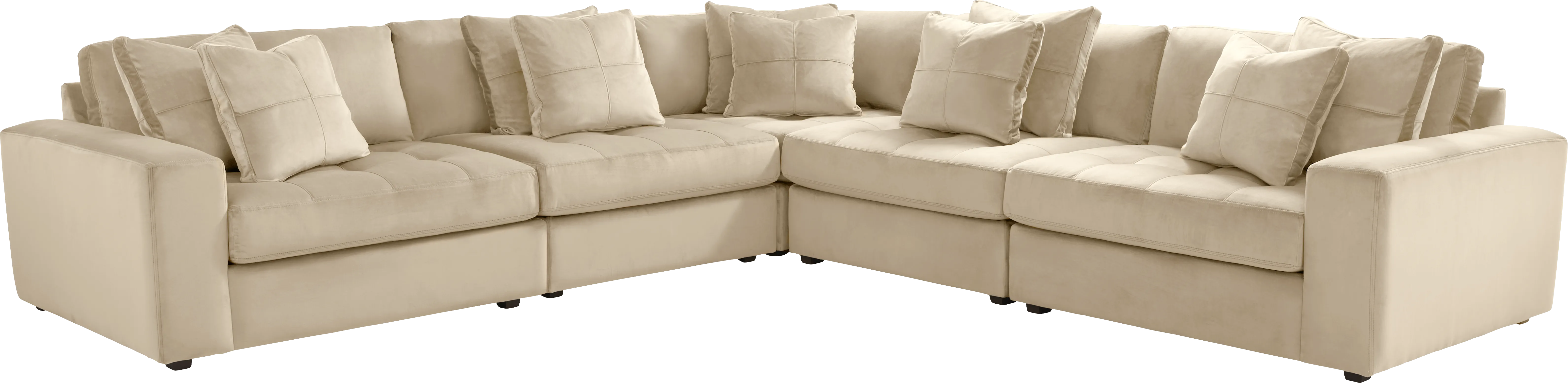 Filmore Sand 5 Pc Sectional - Thumbnail - Image 1