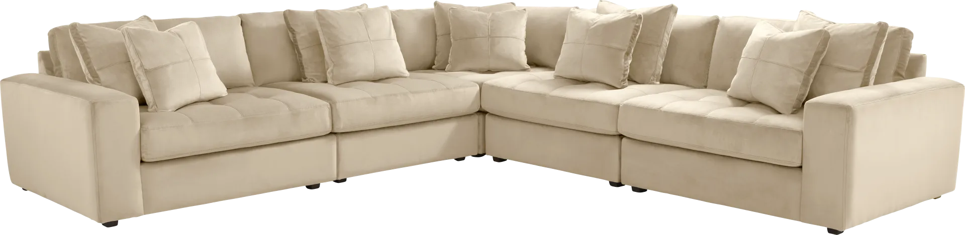 Filmore Sand 5 Pc Sectional - Image 1