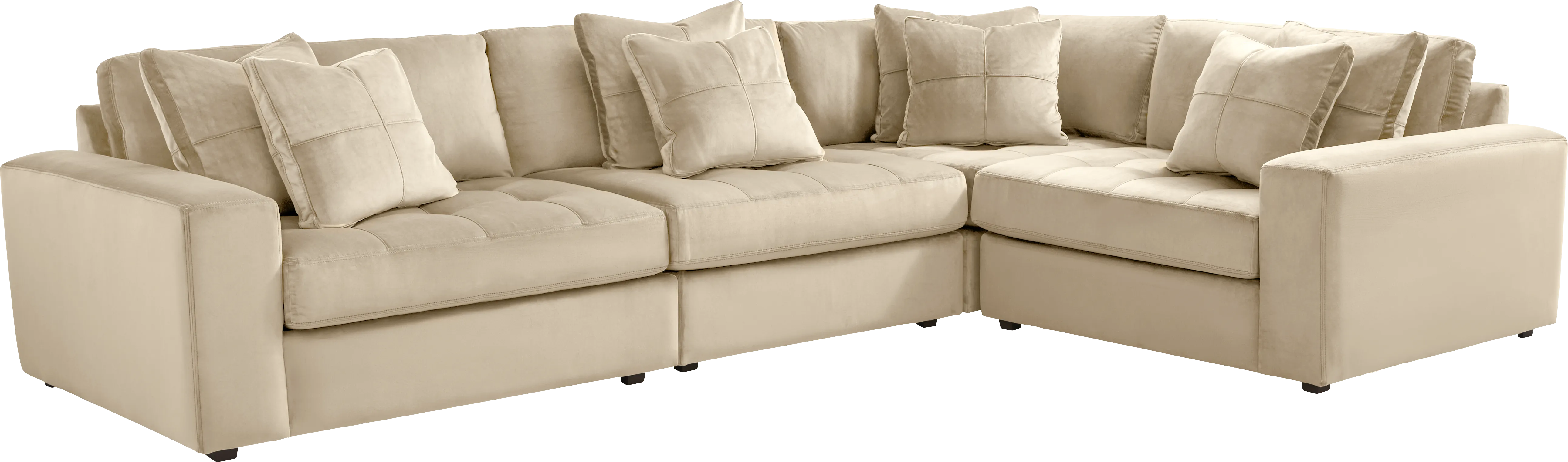 Filmore Sand 4 Pc Sectional - Thumbnail - Image 1
