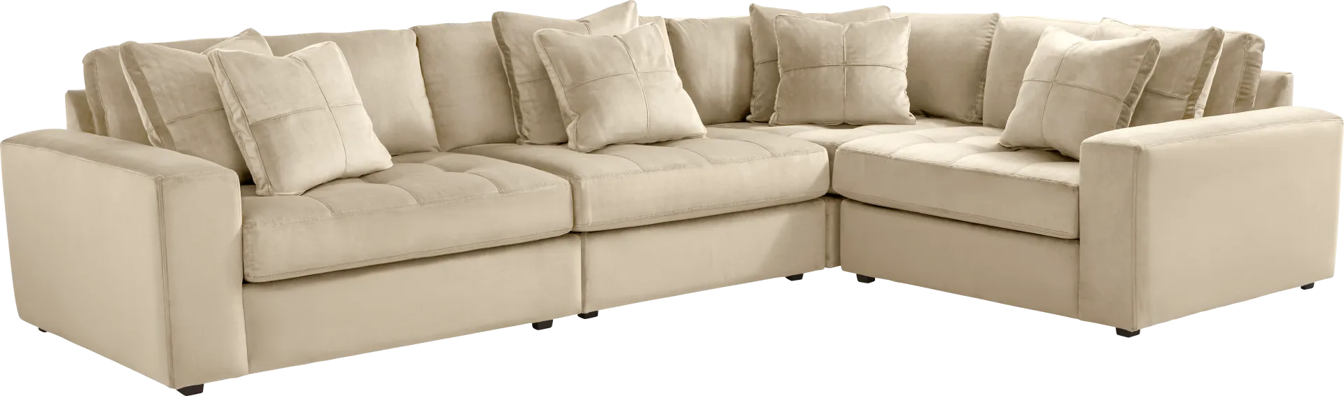 Filmore Sand 4 Pc Sectional - Image 1