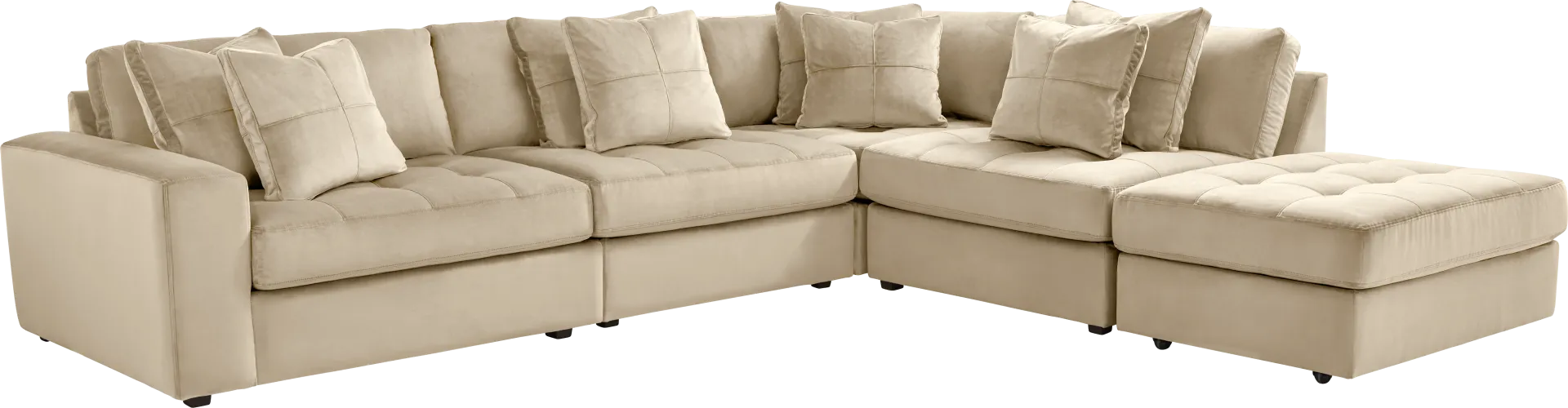 Filmore Sand 5 Pc Sectional - Image 1