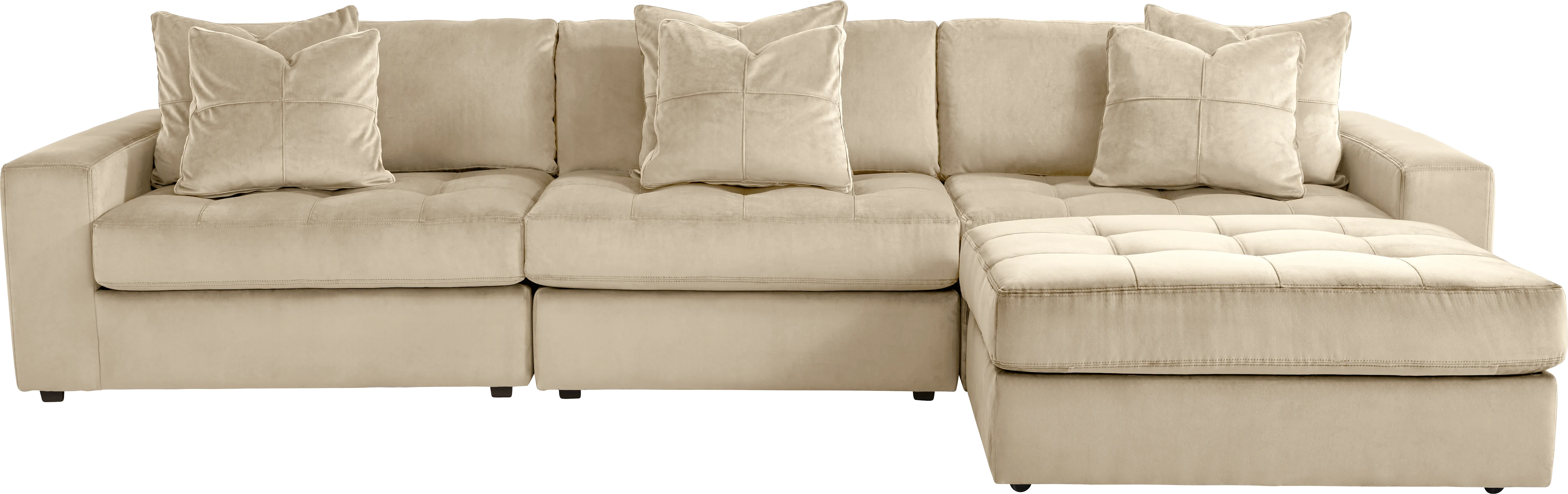 Filmore Sand 4 Pc Sectional - Thumbnail - Image 1