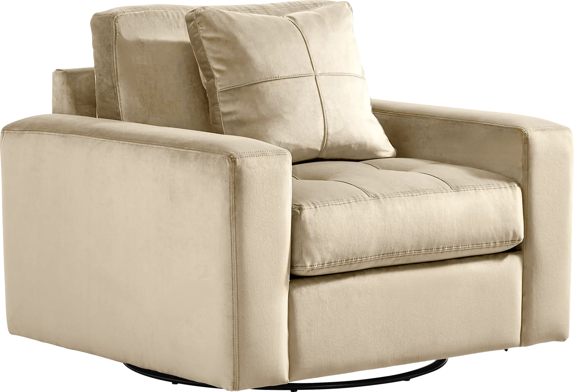 Filmore Sand Swivel Chair