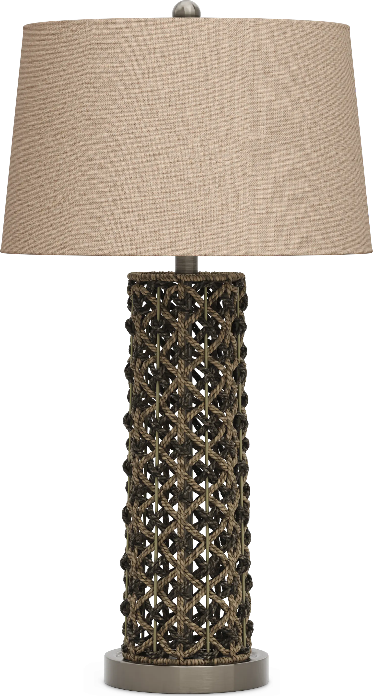 Sea Town Brown Table Lamp