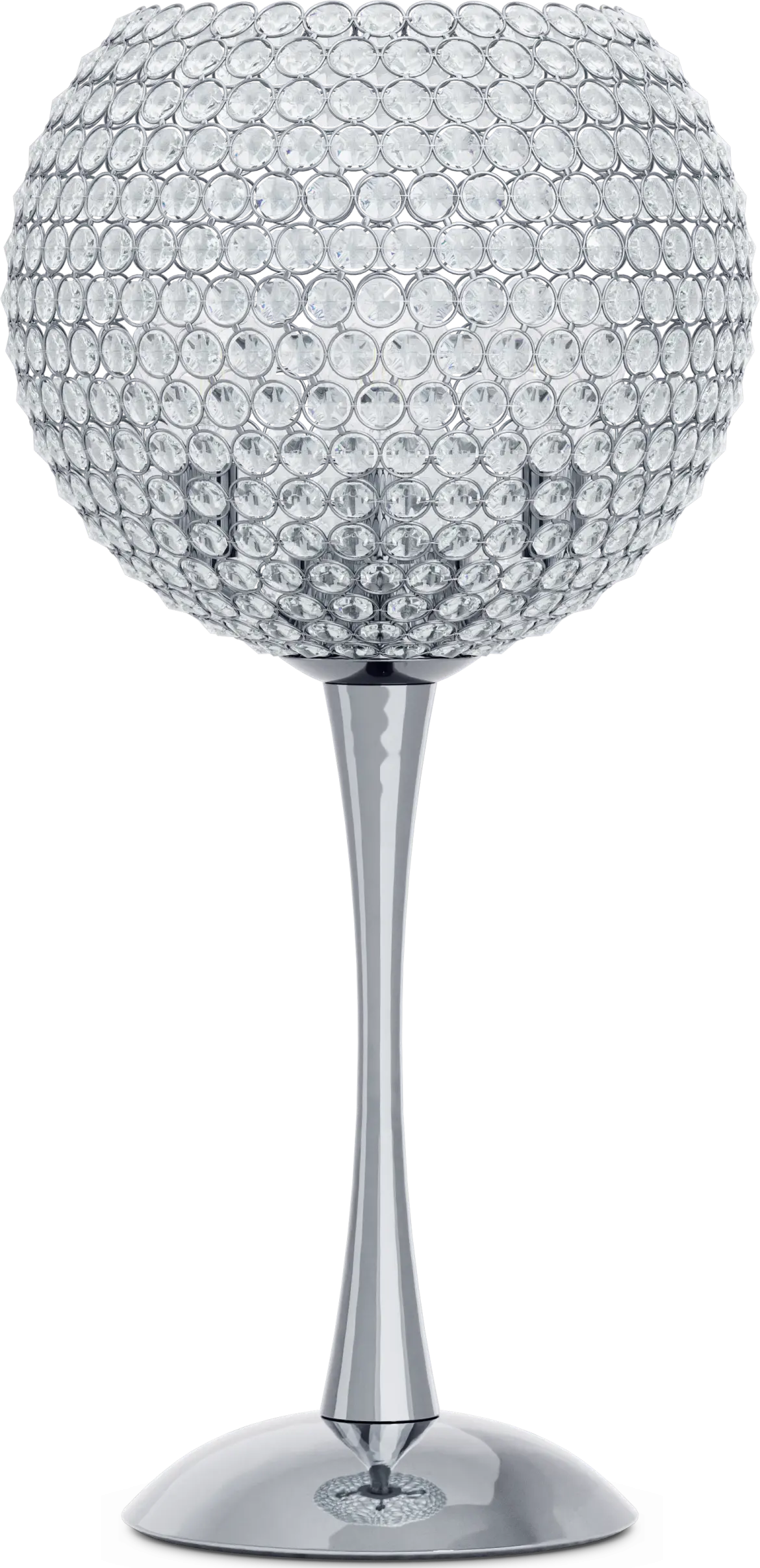 Goblet Silver Lamp