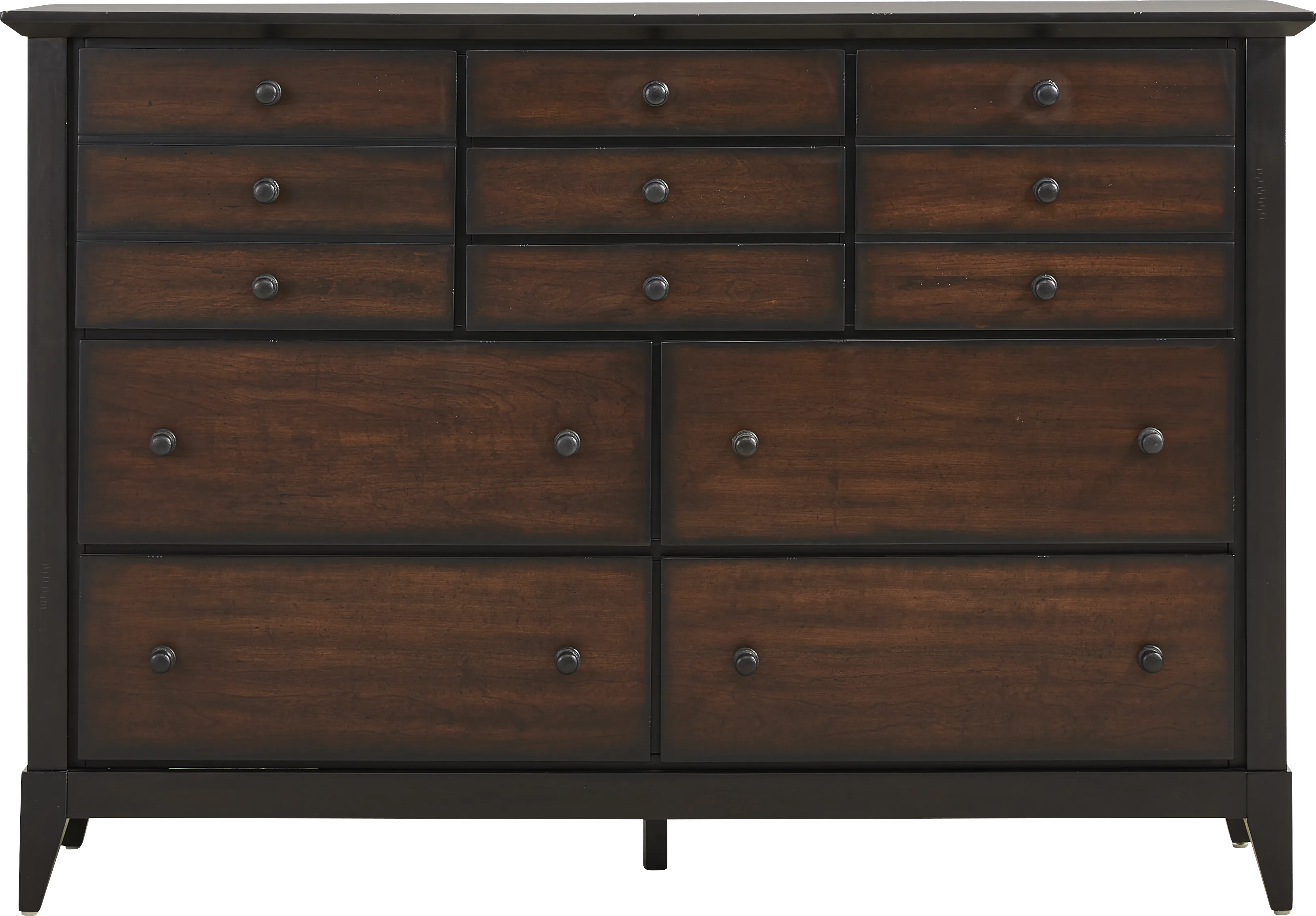 Northbrook Brown Cherry 5 Pc Queen Poster Bedroom - Thumbnail - Image 6