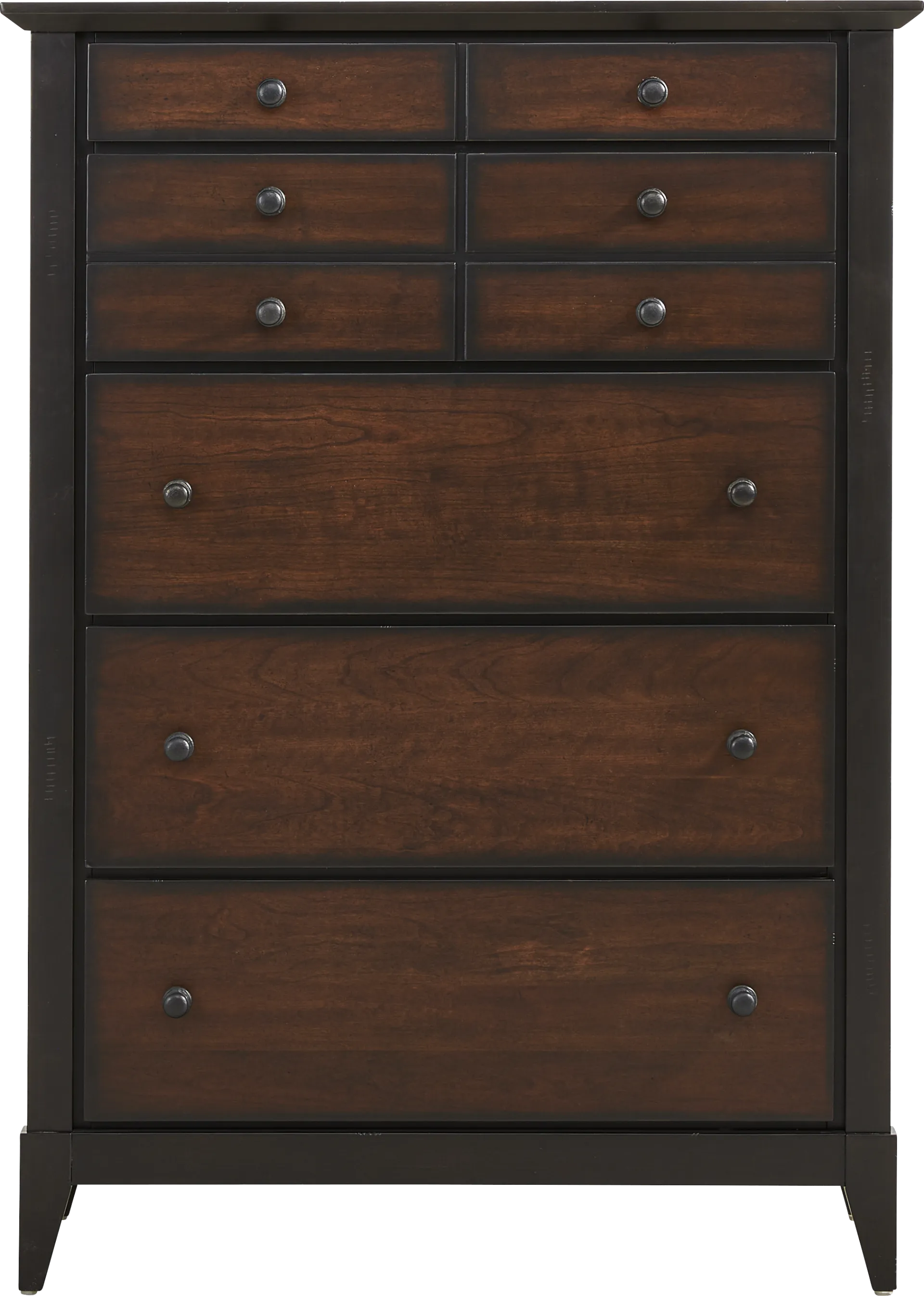 Northbrook Brown Cherry 5 Pc Queen Poster Bedroom - Image 6