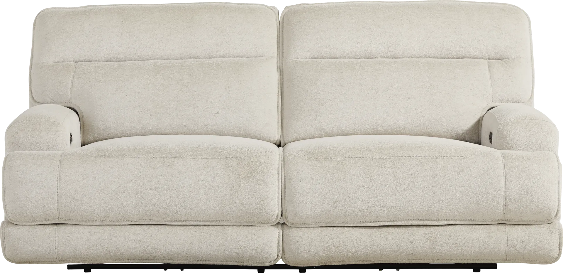 Brayden Light Gray 5 Pc Dual Power Reclining Living Room - Image 2