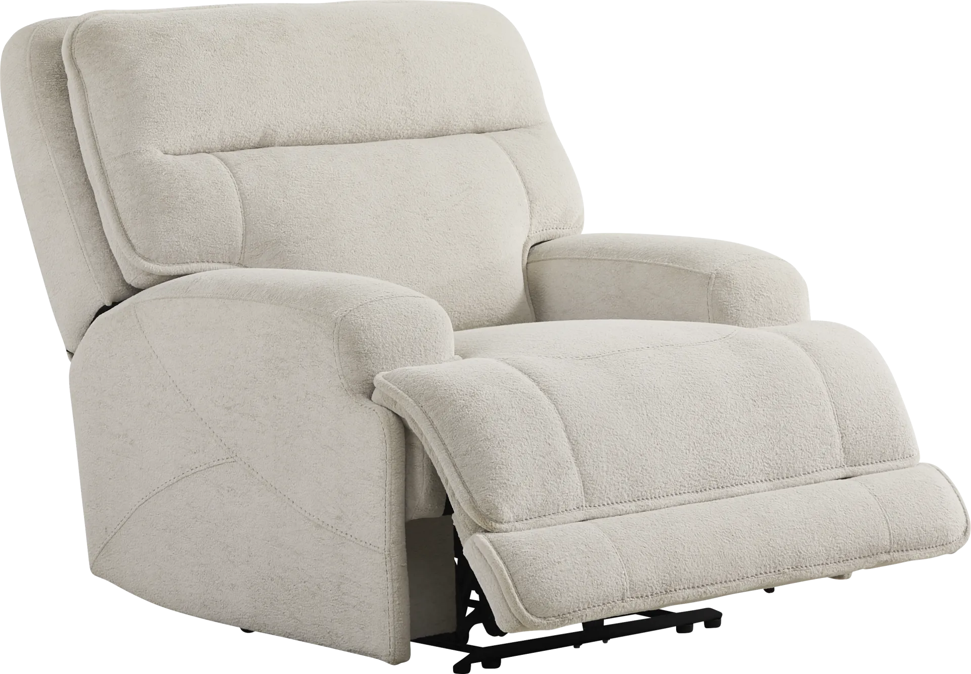 Brayden Light Gray Dual Power Recliner - Image 1