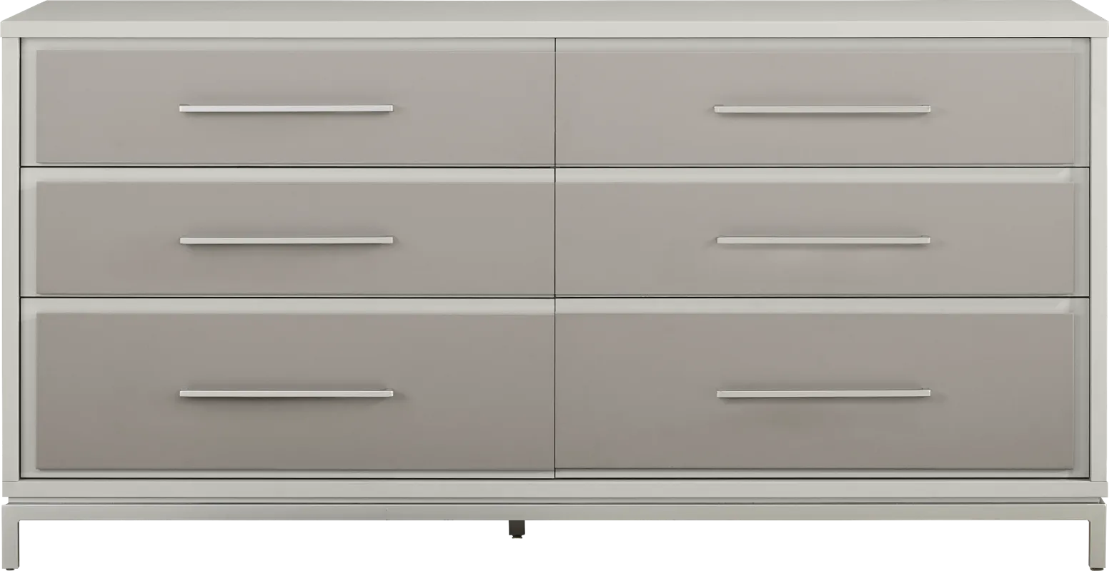 Everdream Gray Dresser