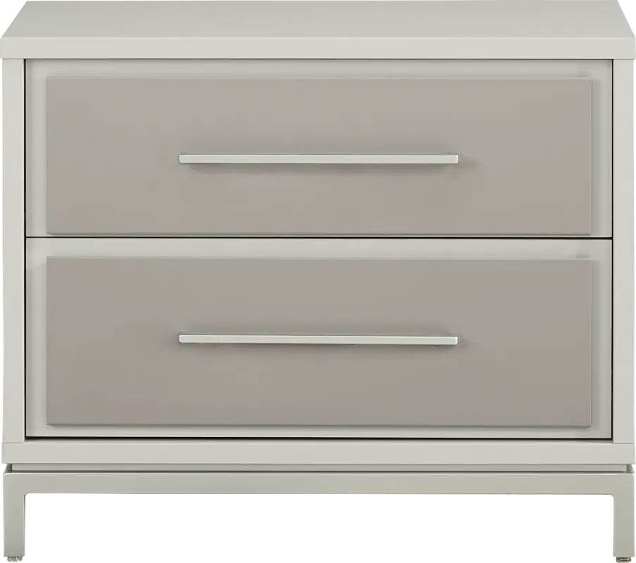 Everdream Gray Nightstand