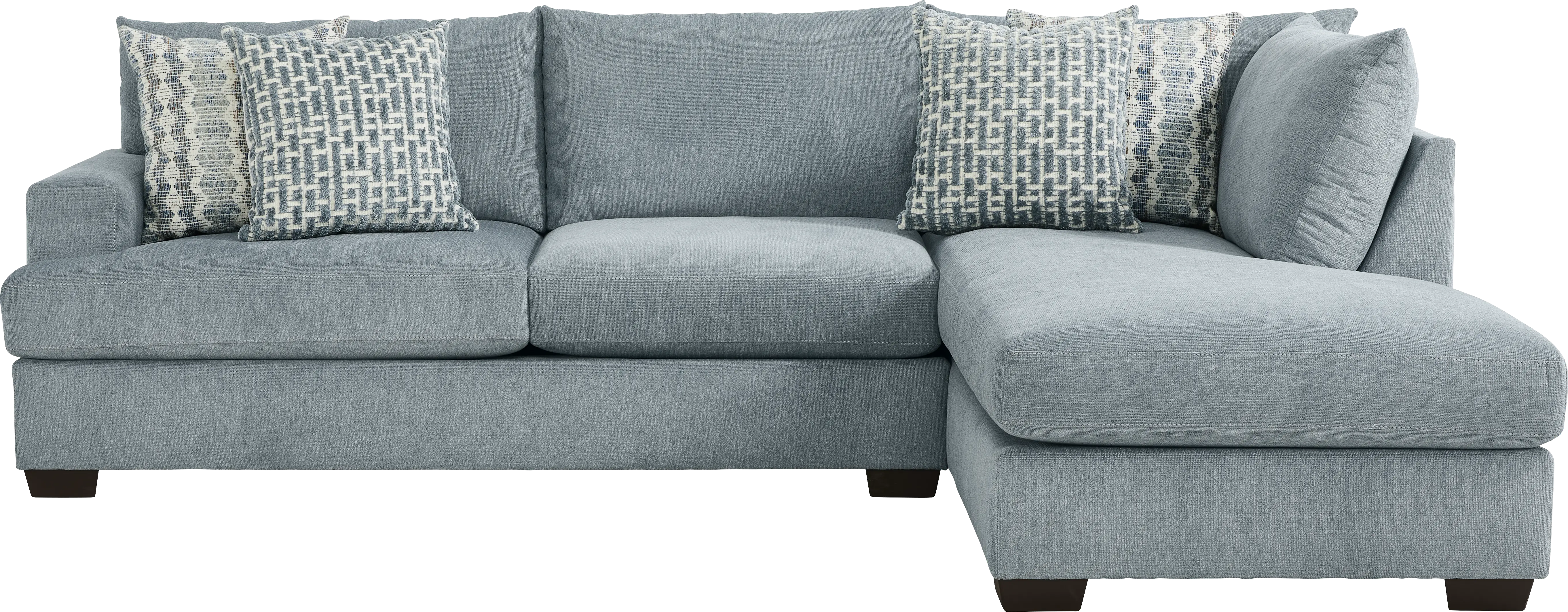 Cypress Street Sky 3 Pc Sectional Living Room - Image 2