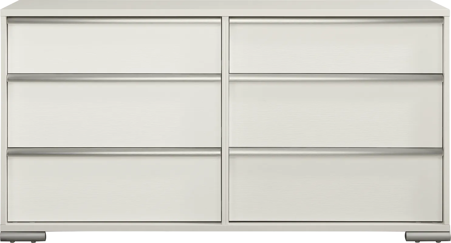 Auralight White Dresser